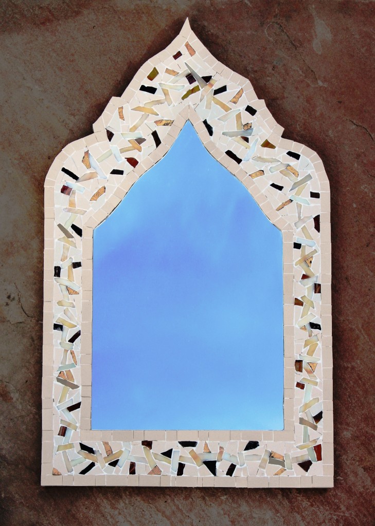 Arabic Mosaic Mirror for sale