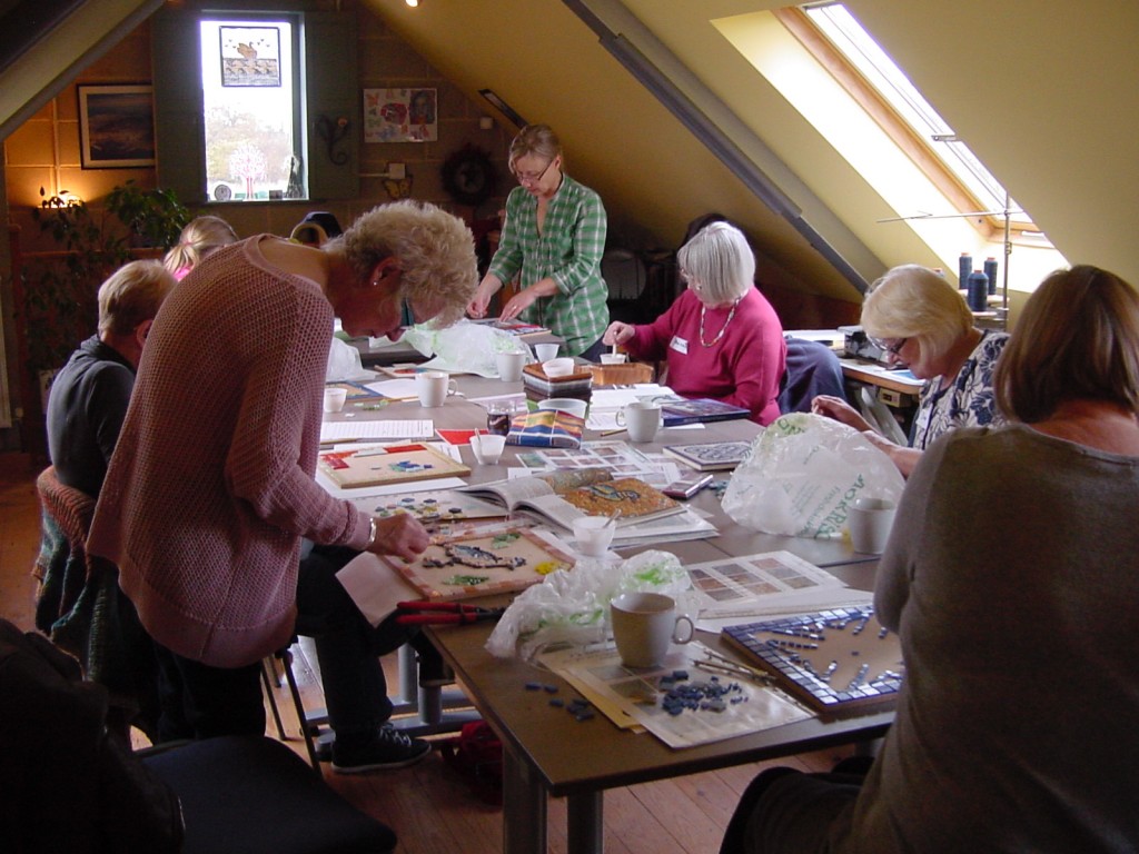 Yorkshire mosaic workshop